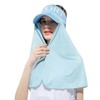 Wide UV Protection Neck and Shoulder Sun Cover XTJ37 Neck Cover Pink (XTJ37)