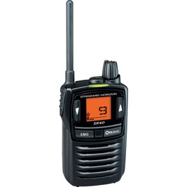 Standard Horizon SR40 Specific Low Power Transceiver, Black, SR40 (BLACK)