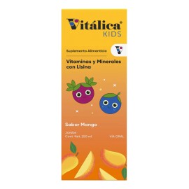 Vitalica Kids Suplemento Alimenticio Jarabe 250 Ml
