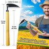 Nhcuijun Triangular Garden Hoe Japanese Garden Tool Ideal Garden Accessory