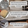 Pet Repeller Furniture Pad Sofa & Couch Mat, SILVER, 72"