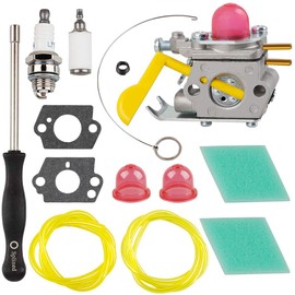 Ferilter SST25 Carburetor for Poulan Featherlite Weed Eater FL20 FL20C FL23 FL25 FL26 FL26C FX26 FX26S FX26SC SST25 SST25C TE475 P1500 String Trimmer 545081808