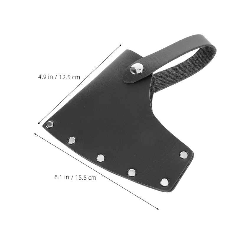 Kisangel Heavyduty Nylon Fake Leather Axe Head Cover Camping Axe