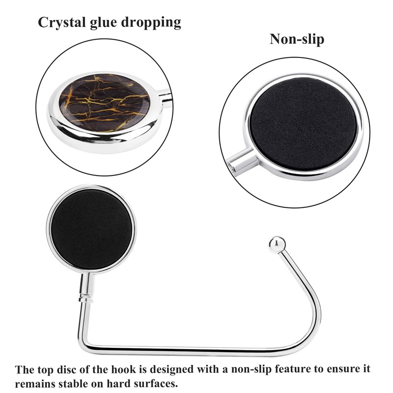 Cheliz Purse Hook Set of 3 - Hanger Table Hanger