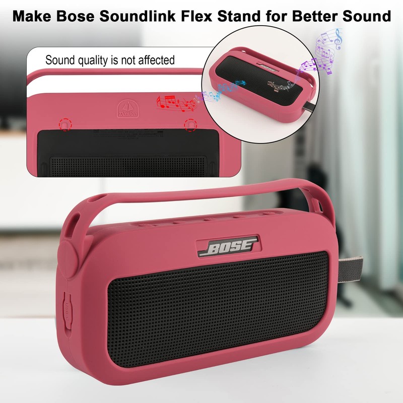 TXEsign Silicone Case Cover for Bose SoundLink Flex Bluetooth Portable