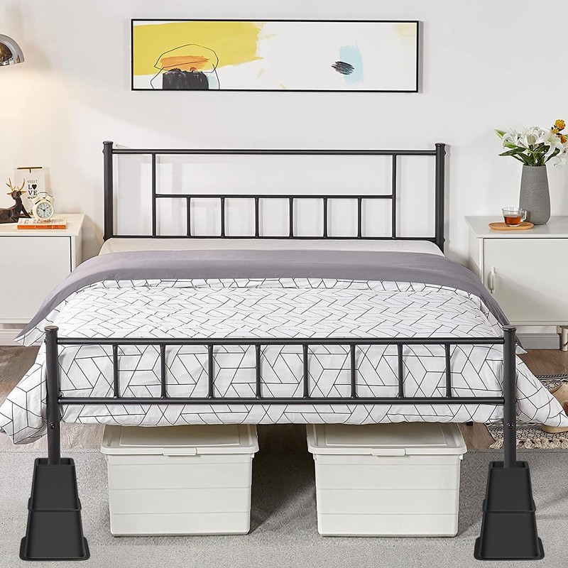 Lufia Bed Furniture Risers Heavy Duty, Elevation in Heights 9,