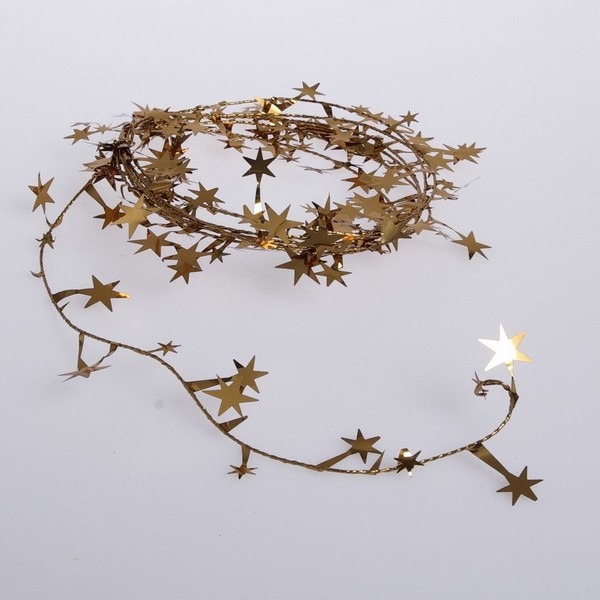 Mini Garland with Stars – Bronze – Pack of 3