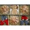ScandinavianShoppe Straw Ornaments - Box of 22 Assorted