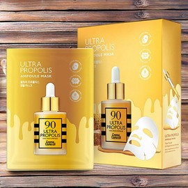 Jaminkyung Aroma Oil Essential Oil Moisturizing Oil Ultra Propolis Ampoule Mask 1 piece 200g 10 pieces / 자민경 아로마오일 에센셜오일 모이스처라이징오일 울트라 프로폴리스 앰플 마스크 1개 200g 10개입