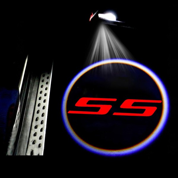 NOCLTY 2PCS Never Fade Door Lights Logo,Courtesy LED Welcome Light