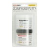 System Three SculpWood Putty Epoxy Wood Filler, 8 oz, Brown