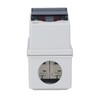 2 Way Distribution Box, AC 230V/400V C20+C20 Power Circuit Breakers