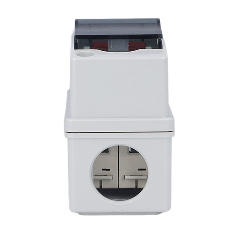 2 Way Distribution Box, AC 230V/400V C20+C20 Power Circuit Breakers