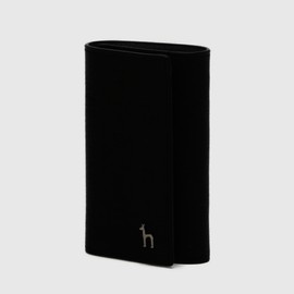 Hazzys (대구신세계)HAZZYS ACC GOLDEN LANE 블랙 로고패턴 소가죽 키홀더 HJWA5E566BK (Daegu Shinsegae) HAZZYS ACC GOLDEN LANE Black Logo Pattern Cowhide Key Holder HJWA5E566BK