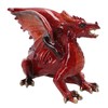 AB Tools Red Dragon Lying Resin Fantasy Sculpture Statue House