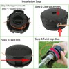 THTEN 99944200907 Trimmer Head for Echo Speed Feed 400 SRM-225