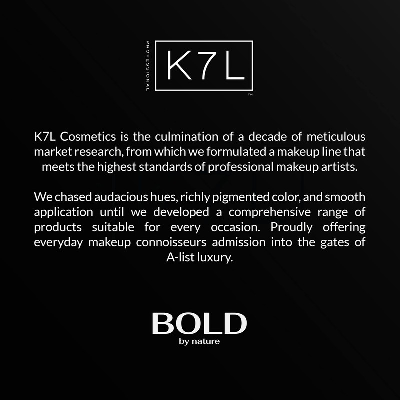 K7L Cosmetics - Moss Waterproof Brow Define Gel (Dark Brown)