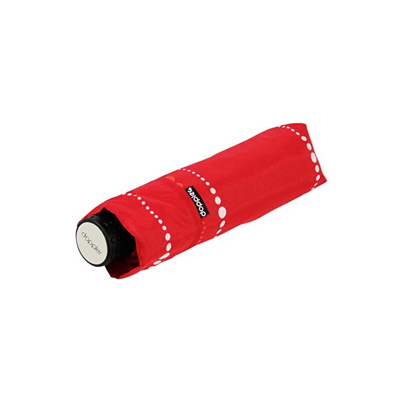 Doppler Fibreglass Havana Sydney Pocket Umbrella Red