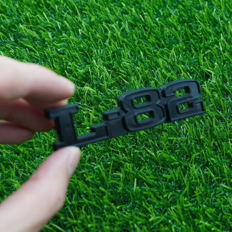 Right & Left Hood Badge 3D Emblems Nameplate Replacement for