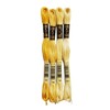 DMC 6-Strand Embroidery Cotton Bundle - Yellow Color Family -4