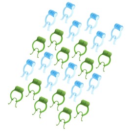 Outanaya 24Pcs Nose Correction Clips Portable Nose Stopper Clips for Epistaxis Care Durable and Pom Nose Accessories for Breathing Training Nose Bleed Stoppers