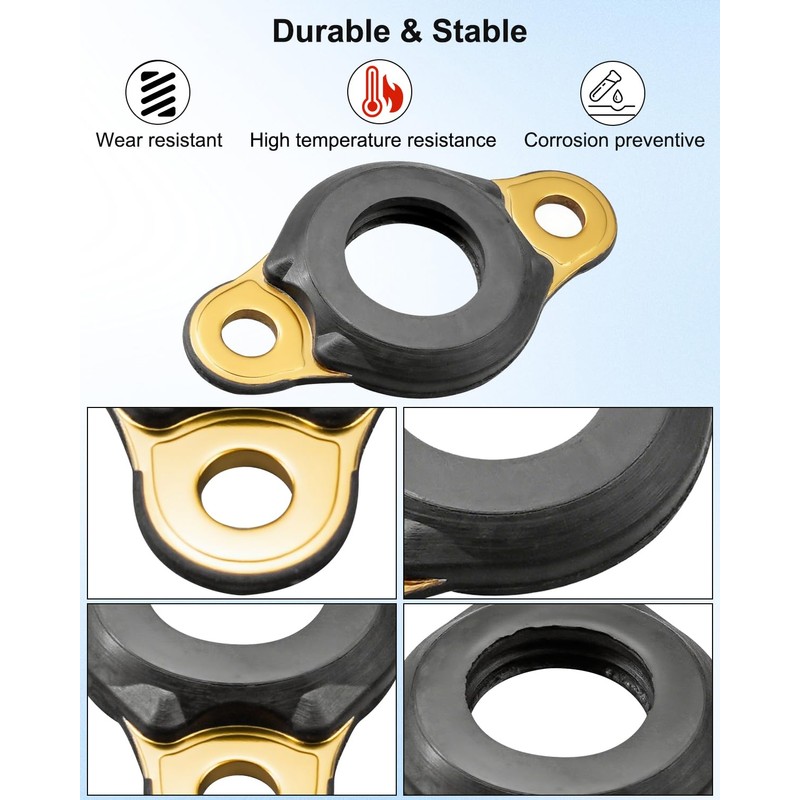 6Pcs Fuel Injector Line Seals Fit for Detroit Diesel Engines