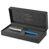 PARKER Ballpoint Pen 51 Premium Turquoise G.C. M Ink Colour