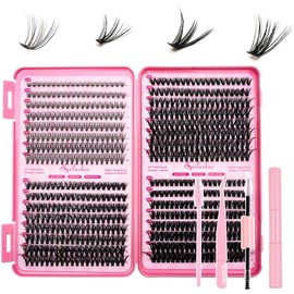 Individual Eyelashes Kit, Eyelashes Individual Kit, Individual Eyelashes Individual Eyelashes Natural Cluster Lashes Lashes Clusters Individual Lashes Natural Look Eyelashes