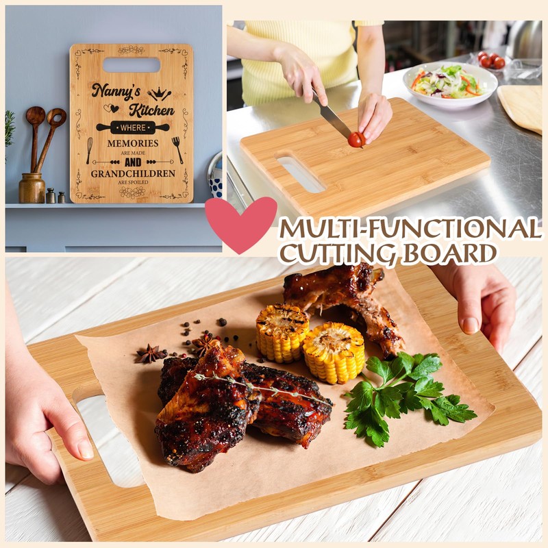 Wood Chopping Board, Luxury Gift for Chef, Housewarming, Christmas -
