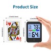 Digital Thermometer Hygrometer, Indoor Wall Thermometer, Indoor Humidity Temperature Monitor