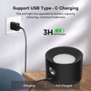 Lightess Battery Operated Wall Sconce Set of 2, 5000mAh Rechargeable