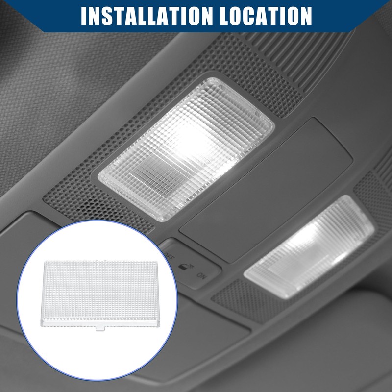 Hihaha Chevy Reading Lamp Cover for GMC, Clear Lens C1500