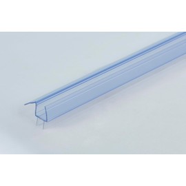 YTTSOYTS Frameless Pivot Shower Door Bottom Seal – Stop Shower Leaks and Create a Water Barrier, 36 in., Clear Vinyl (Single Pack) (for 5/16" Glass Pivot Door)