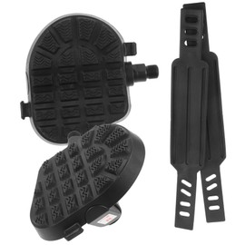 BCOATH 14mm Universal Fit Exercise Bike Pedals Flat Bike Pedals for Boys and Girls Adults