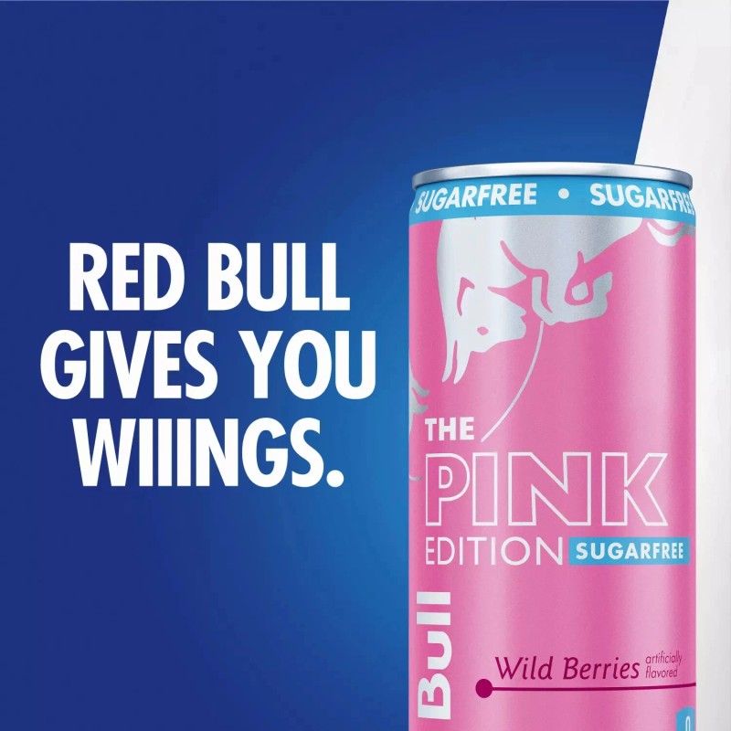 Red Bull Sugar Free Pink Edition 8.4 fl. oz., 24
