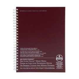 Bee Paper Company BEE-808S60-1824 Deluxe Drawing Paper Afdeluxe 18-Inch-by-24-Inch, 18-inch x 24-inch, 50 Sheet Wire Bound Pad