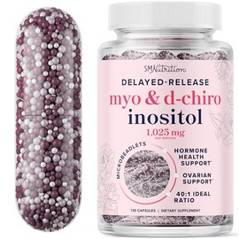 Myo-Inositol & D-Chiro Inositol para el Equilibrio Hormonal Femenino | Ratio Ideal 40:1 | Apoyo para la Salud Ovárica y Ciclos Menstruales | Mioinosit