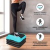 MIIUDGIG 16"x16" Exercise Aerobic Step Platform with 4 Risers, Adjustable