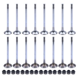 Inlet Valve Outlet Valve with Valve Stem Seal for Passat Golf 6 5 T5 T6 Sciro-cco Ti-guan Shar-an Tour-an Je-tta A1 8X A3 8P 8V A4 B8 A5 A6 C6 Q3 TT Altea Exeo Leon Toledo Octa-via Superb 2.0 TDI