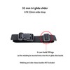 Ahijklmn Tri Glide Slides Plastic Adjustable Webbing Bar Slide Strap