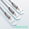 SinLoon 4.4mm Female to 2.5mm Male Balanced Audio Adapter Cable,