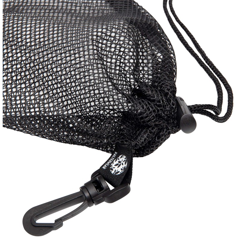 PALTERWEAR Mesh Drawstring Bag With Clip and Toggle Closure -
