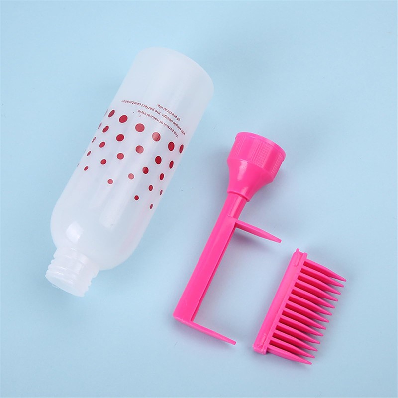 MEELYHOME Professional Hair Dye Comb Empty Bottle with Applicator Comb