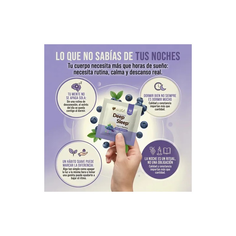 Gomitas Para Dormir Con Lteanina, 5-htp, Manzanilla Y Toronjil Ga