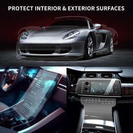 TAPEBEAR Paint Protection Film Clear Gloss 15cm x 150cm x 2Sheet, Self-Healing TPU Car Wrap Guard, 7mil Thick PPF Film, High Clarity, Non-Yellowing, UV & Scratch Resistant for Cars, Trucks, SUVs