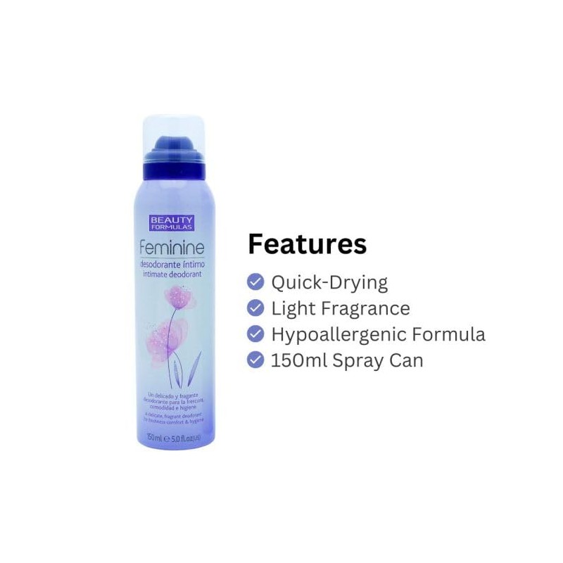 Trio Pack, Feminine intimate Deodorant Delicate & Fragrant Deodorant for