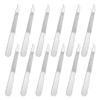 12 Pcs Metal Nail Files, Fingernail Files 3.6’’ Stainless Steel