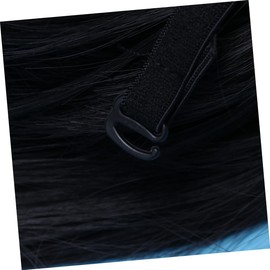 Baluue Straight Synthetic Wig for Women Black Hairpiece Comfortable Fashion Accessory for Daily Use for Stylish Hair Styling and Various Occasions