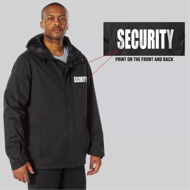 Rothco Shadow Ops Waterproof Security Rain Jacket 40260 - 2XL