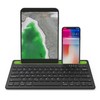 Card Slot Wireless Keyboard 78 Keys Dual Channel Sensitive Light